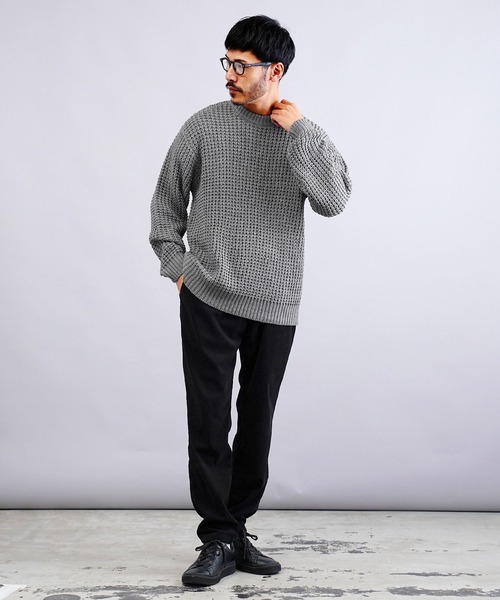 JIGGYS SHOP（ジギーズショップ） セーター ニット ビッグワッフル編み