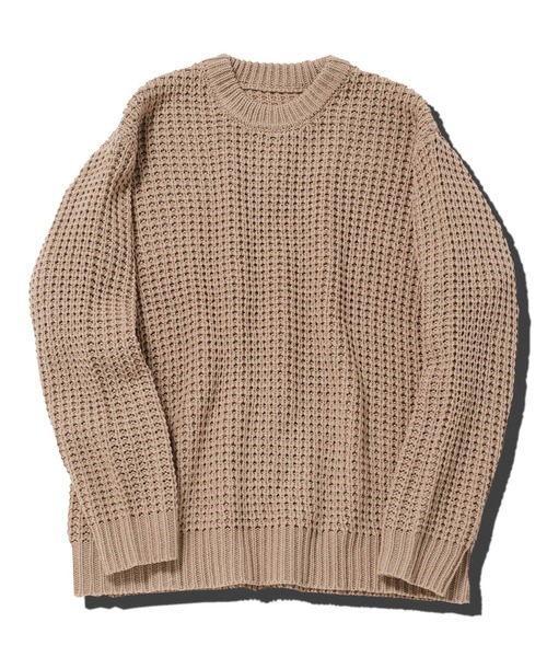 JIGGYS SHOP（ジギーズショップ） セーター ニット ビッグワッフル編み
