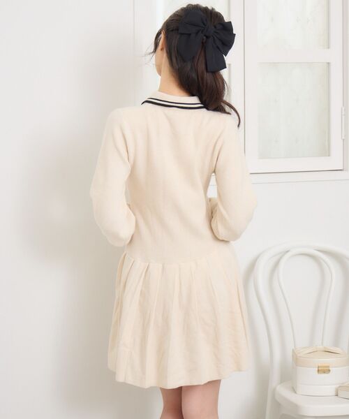 Emsexcite ワンピース ポロミニプリーツOP : ZOZOTOWN Yahoo!店