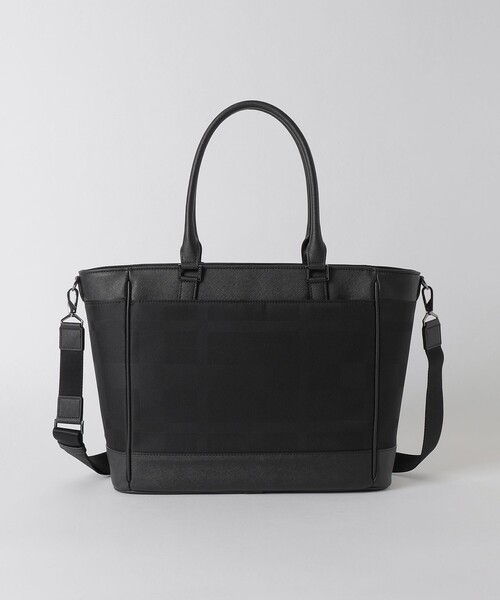 シュリンクレザートートバッグ（バッグ）｜BLACK LABEL
