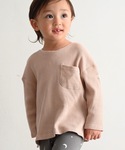 tシャツ 長袖 Tシャツ ワッフル キッズ 子...の詳細画像2