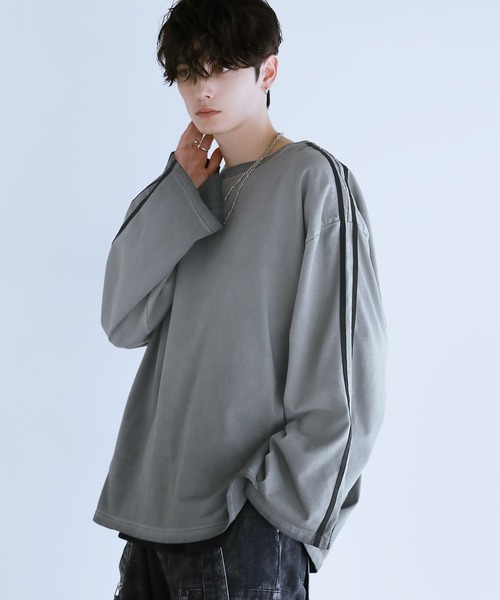 INDPENDENT ネイビー ロンT □ 公式 □ SAYSKY/セイスカイ ランニングTシャツ（ロング