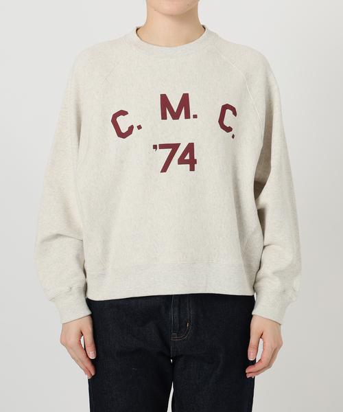 トレーナー スウェット Collegiate Pacific SLOBE別注 ショートスウェット レディース Collegiate Pacific トレーナー スウェット SLOBE別注 ショート