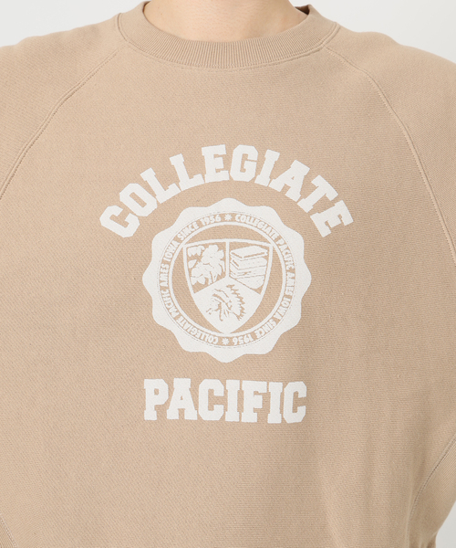 Collegiate Pacific トレーナー スウェット SLOBE別注 ショート