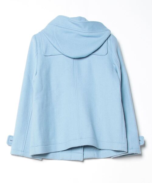 「Ray BEAMS」 ダッフルコート 1 ブルー レディース_画像2