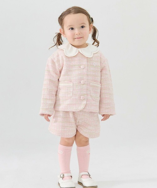 パンツ ローラツイードパンツ キッズ 子供服 女の子 : ZOZOTOWN
