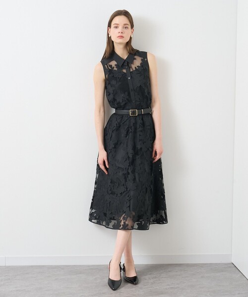 ANAYI（アナイ） ブラウス シャツ 「セットアップ対応商品」メッシュ