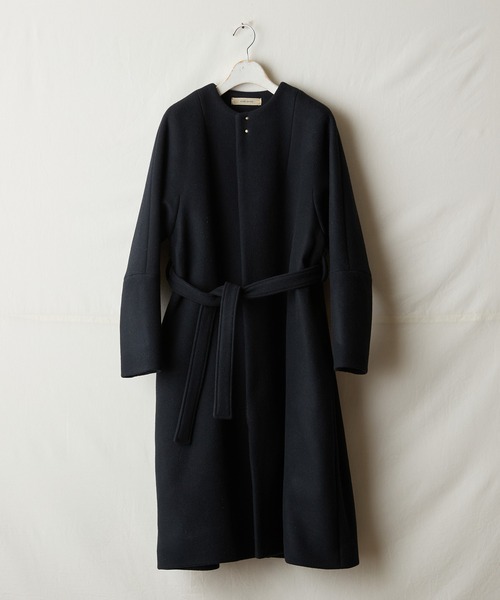 suzuki takayuki ノーカラーコート コート no-collar coat