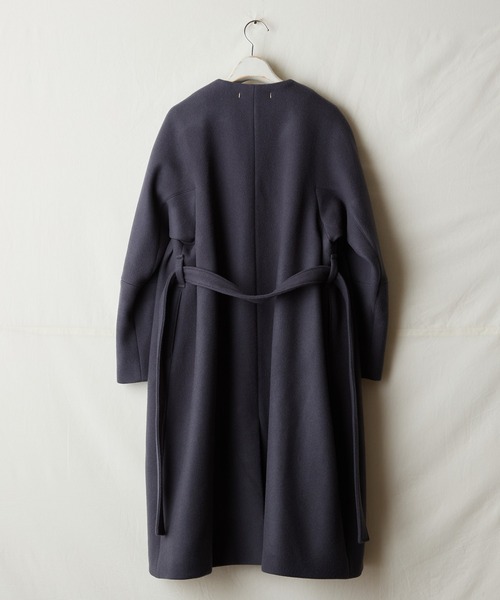 suzuki takayuki（スズキタカユキ） ノーカラーコート コート no