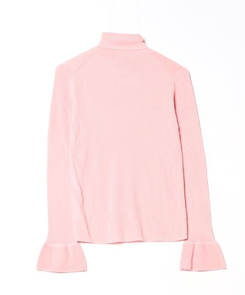 ADAM ET ROPE'（アダムエロペ） タートルネックニット - ピンク
