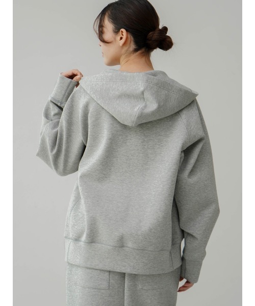 YORT コート アウター ダンボールダブルジップパーカー レディース