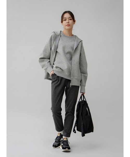 YORT コート アウター ダンボールダブルジップパーカー レディース