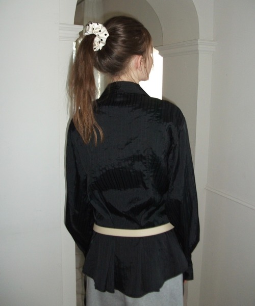 GIUNON シュシュ dot satin chouchou / ドットサテンシュシュ