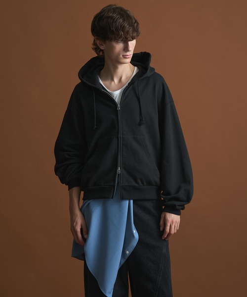 PUBLIC TOKYO パーカー SWEATジップパーカー メンズ : ZOZOTOWN