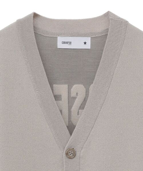 CONVERSE TOKYO カーディガン BACK LOGO SUMMER CARDIGAN