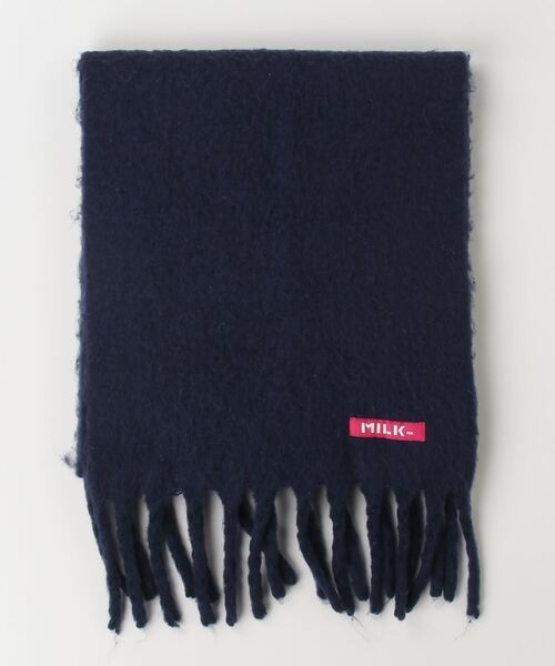 MILKFED.（ミルクフェド） マフラー - ネイビー レディース : ZOZOTOWN