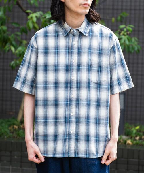 URBAN RESEARCH Sonny Label シャツ 「吸水速乾/接触冷感」リネン混