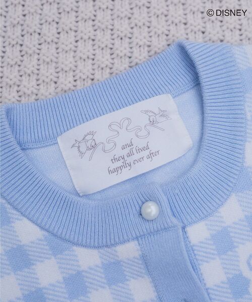 【新品】Areeam Disney シンデレラ/ガス&ジャック/カーディガン Areeam｜シンデレラ / ガス&ジャック / チェックカーディガン