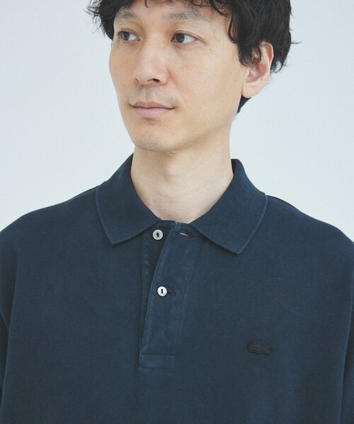 ラコステ ユナイテッドアローズ 別注 ヘビー ピケ ポロシャツ ネイビー M ラコステ ユナイテッドアローズ 別注 ヘビー ピケ ポロシャツ