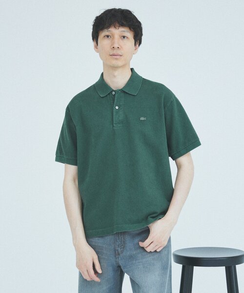 新品）LACOSTE × JS 別注HEAVY PIQUE ポロシャツ 新品）LACOSTE × JS 別注HEAVY PIQUE ポロシャツXL