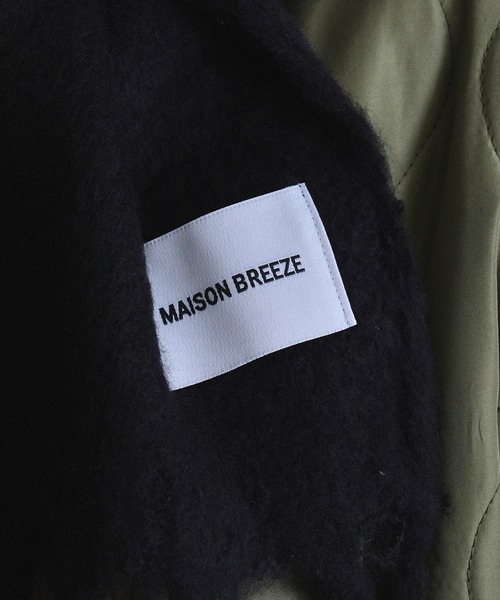 「SETUP7」 マフラー FREE ベージュ レディース_画像2