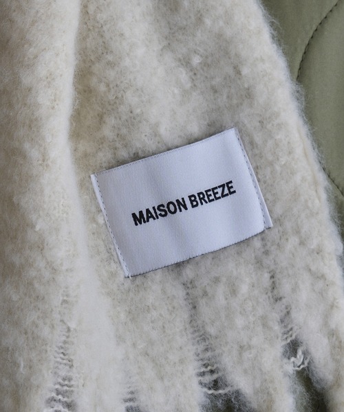 「SETUP7」 マフラー FREE ベージュ レディース_画像5