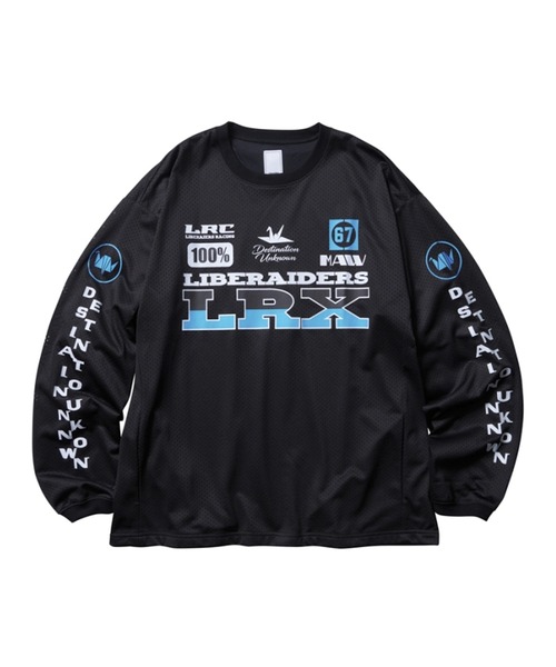 Liberaiders tシャツ Liberaiders/リベレイダース LR RACING L/S