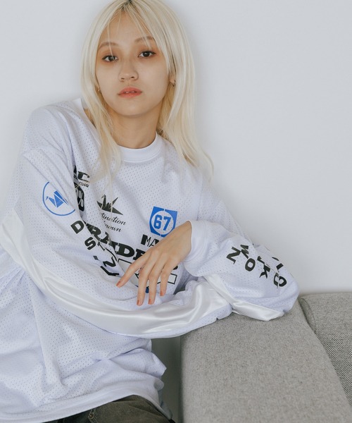 リベレイダースロンT　S Liberaiders/リベレイダース LR RACING L/S TEE ロンT（Tシャツ