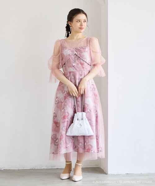 AIMER（エメ） ドレス 「ハローキティ」リボンデザインワンピース