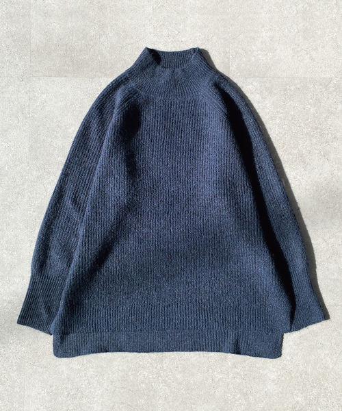 紺さん専用　Chromニット Chillfar」 「pas de deux」長袖ニット FREE ネイビー レディース