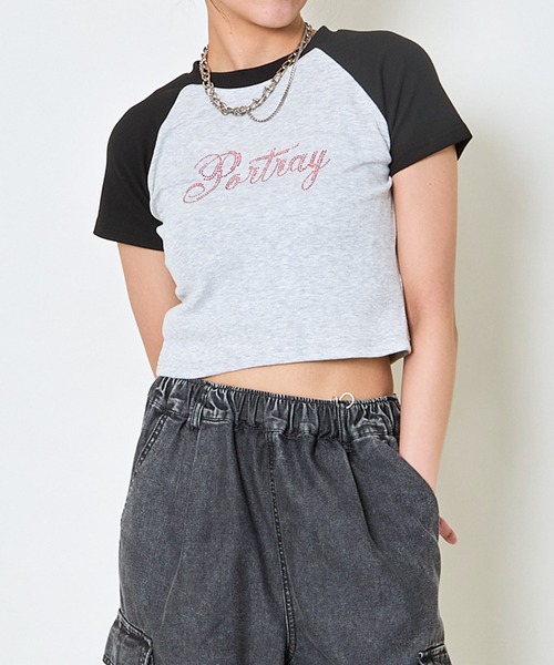 DOLCE&GABBANA 半袖 tシャツ ラインストーン DOLCE&GABBANA（ライン ・ Tシャツ(半袖/袖なし)）のフリマ