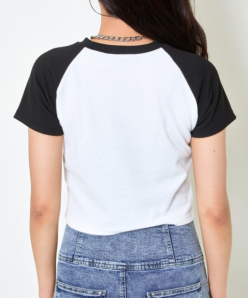 tシャツ 半袖ラインストーントップス レディース : ZOZOTOWN
