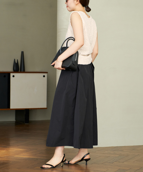 plage スカート plage スカート Memory Taffeta Tack : ZOZOTOWN Yahoo!店