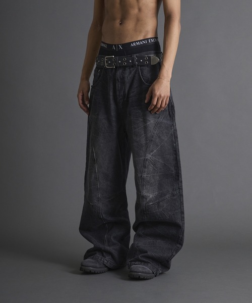 パンツ Curve Black Denim Pants room306 CONTEMPORARY / Curve Black Denim Pants