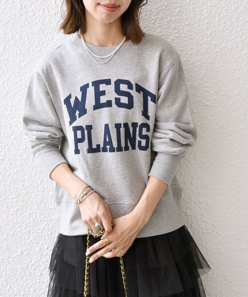 「SHIPS any」 「THE KNiTS:」スウェットカットソー ONE SIZE グレー レディース