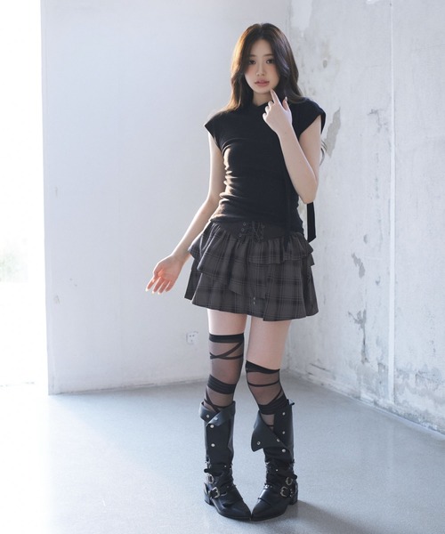 VEILA tシャツ 長めリボンカットソーTシャツ レディース : ZOZOTOWN