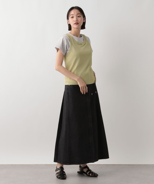 LOWRYS FARM（ローリーズファーム） tシャツ タンクレイヤードSETT