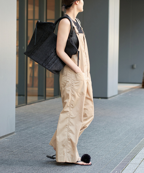 IENA LA BOUCLE（イエナラブークル） サロペット オーバーオール 撥水