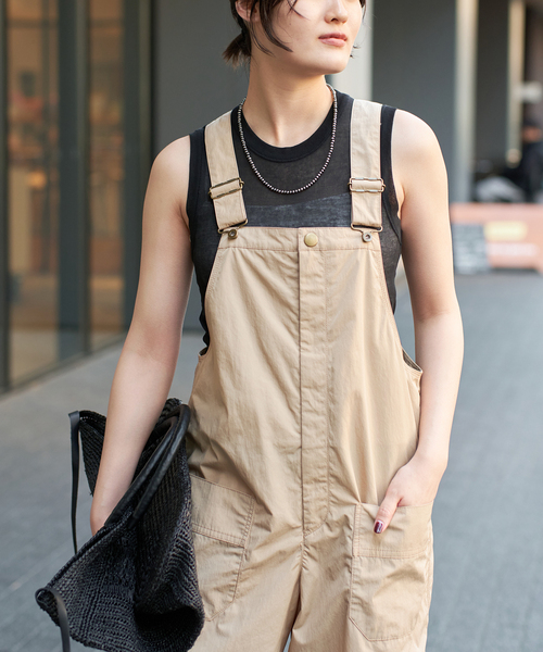 IENA LA BOUCLE（イエナラブークル） サロペット オーバーオール 撥水