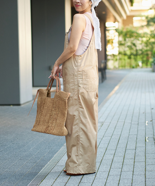 IENA LA BOUCLE（イエナラブークル） サロペット オーバーオール 撥水