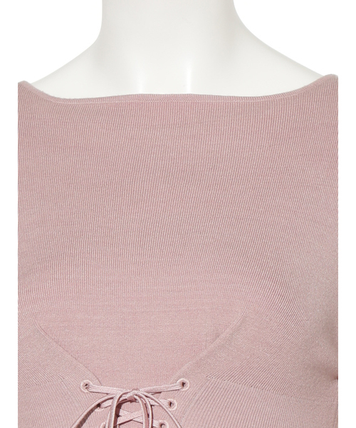 FURFUR（ファーファー） ニットワンピース FREE ピンク レディース