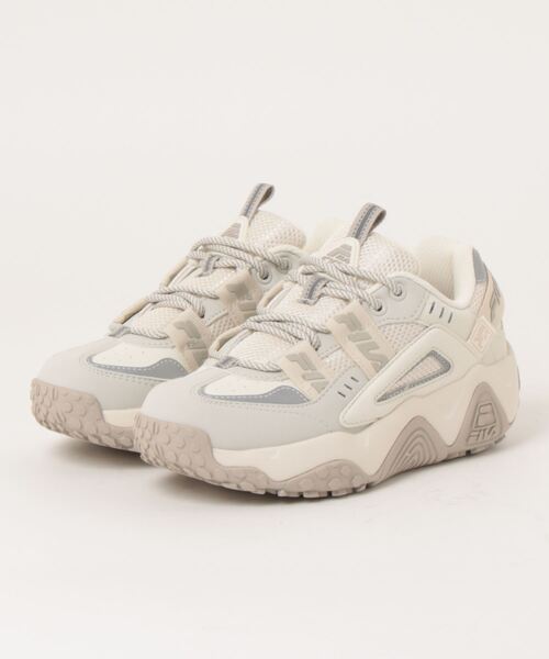 【FILA】厚底ローカットスニーカー FILA 「FILA」 ローカットスニーカー 25.0cm ベージュ系その他
