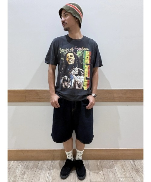 Gap BOB MARLEY ボブマーリー Tシャツ　sizeL GAP tシャツ ○ボブ・マーリー リラックス グラフィックTシャツ