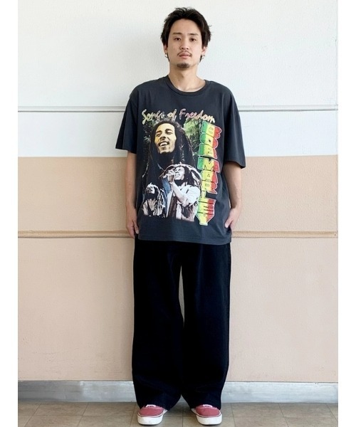 Gap BOB MARLEY ボブマーリー Tシャツ　sizeL GAP tシャツ ○ボブ・マーリー リラックス グラフィックTシャツ