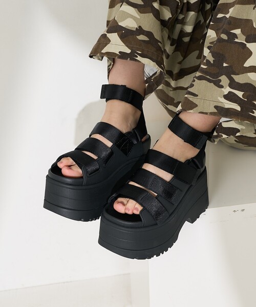 UGG W ZAMORA サンダル UGG アグ サンダル レディース ファンケット 1113474 ブラック