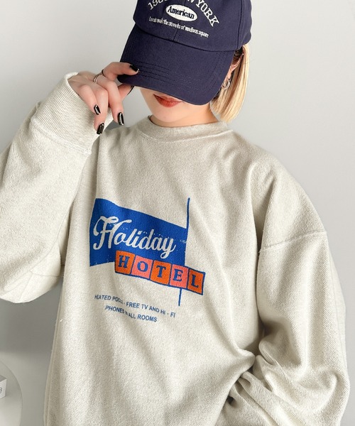 「Java」 スウェットカットソー SMALL ブルー メンズ