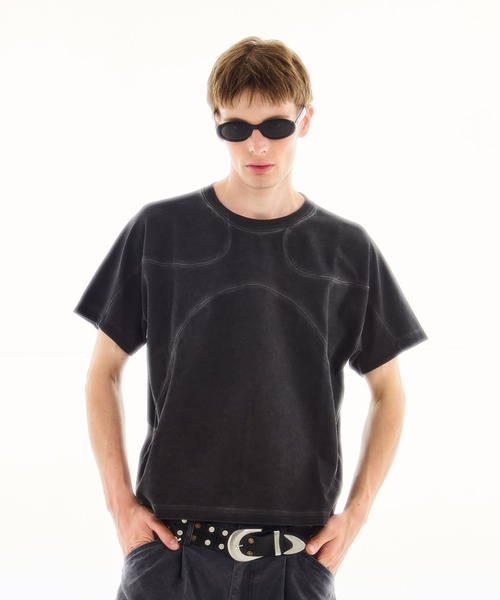 CONZ tシャツ パネルハーフスリーブTEE メンズ : ZOZOTOWN Yahoo!店
