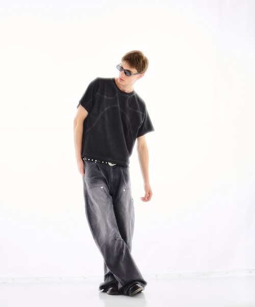 CONZ tシャツ パネルハーフスリーブTEE メンズ : ZOZOTOWN Yahoo