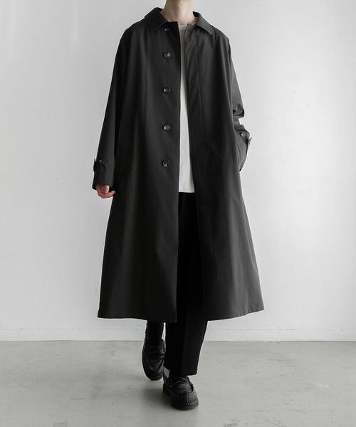 remer ルーズステンカラーコート ブラック Sサイズ remer ステンカラーコート SMALL チャコールグレー メンズ : ZOZOTOWN