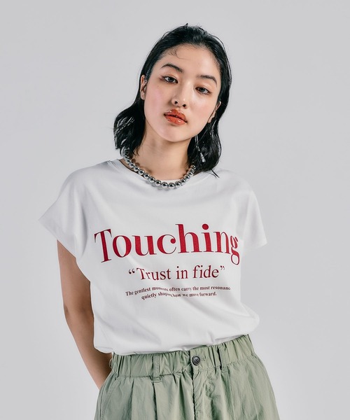 LEPSIM tシャツ カラーロゴワイドフレンチT 574901 レディース